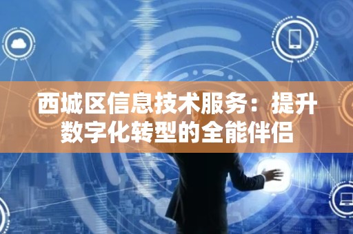 西城区信息技术服务：提升数字化转型的全能伴侣