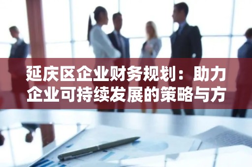 延庆区企业财务规划：助力企业可持续发展的策略与方案