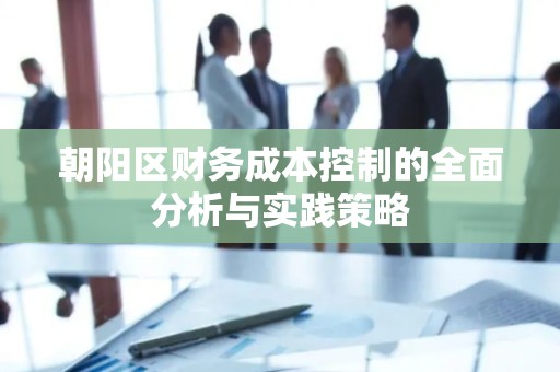 朝阳区财务成本控制的全面分析与实践策略