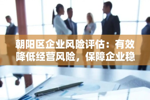 朝阳区企业风险评估：有效降低经营风险，保障企业稳健发展
